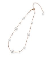 Collana Lelune Donna LELUNE GLAMOUR in Argento Perla LGNK392.1